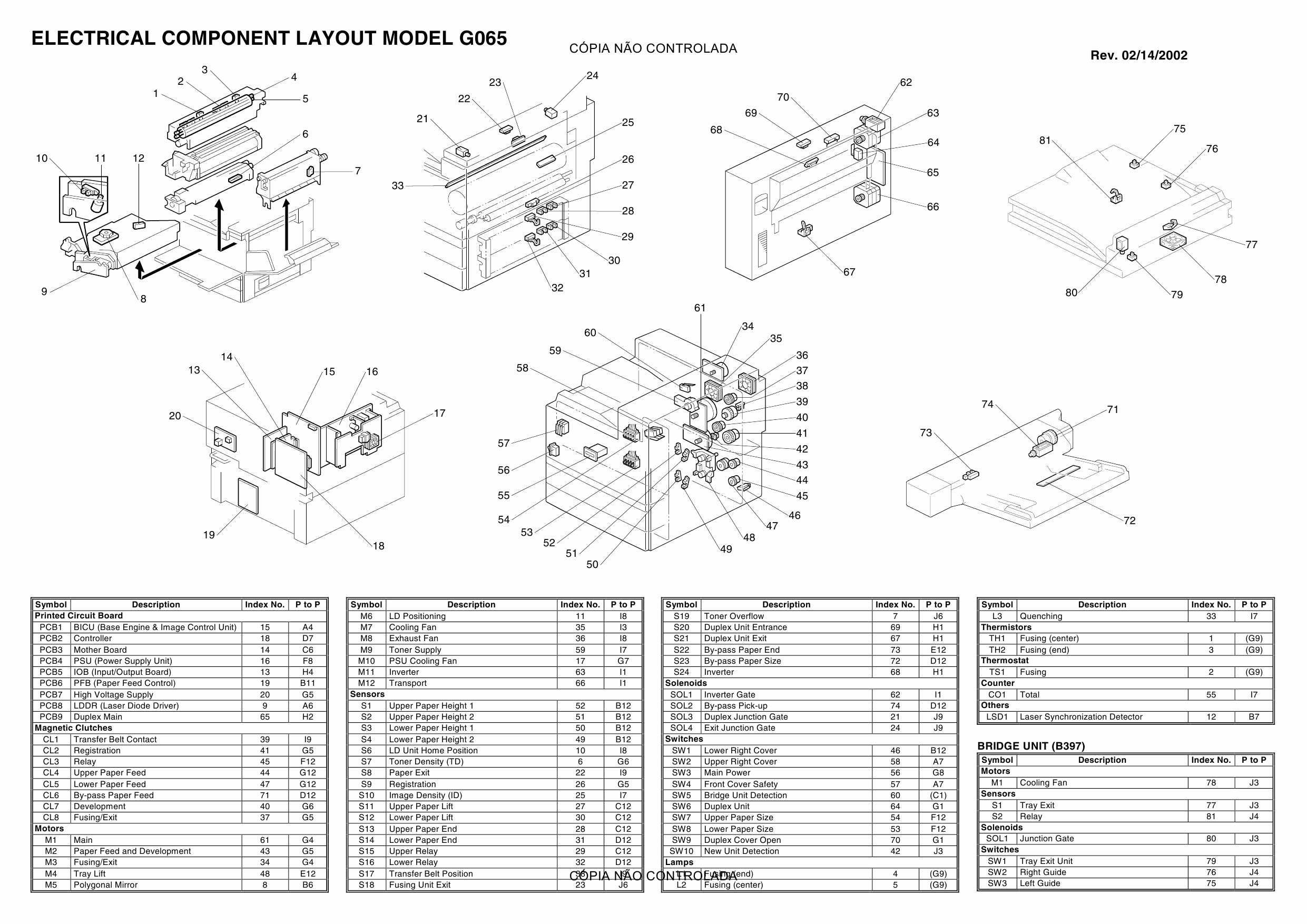 RICOH Aficio AP-4510 G065 Circuit Diagram-2